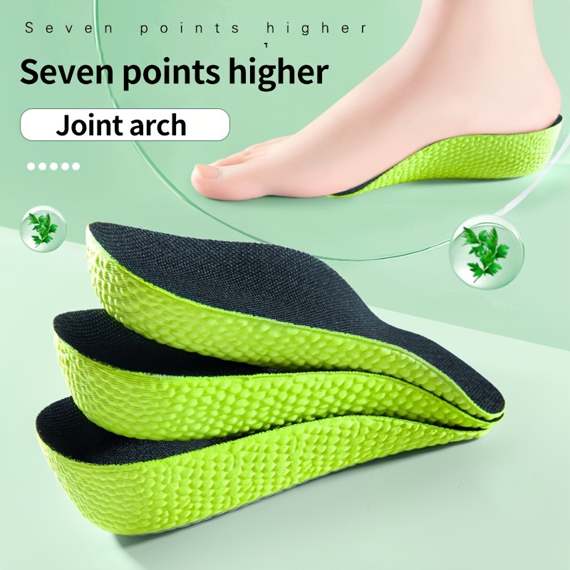 Insole Memory Foam - 투명 깔창 하이 아치 서포트 키높이