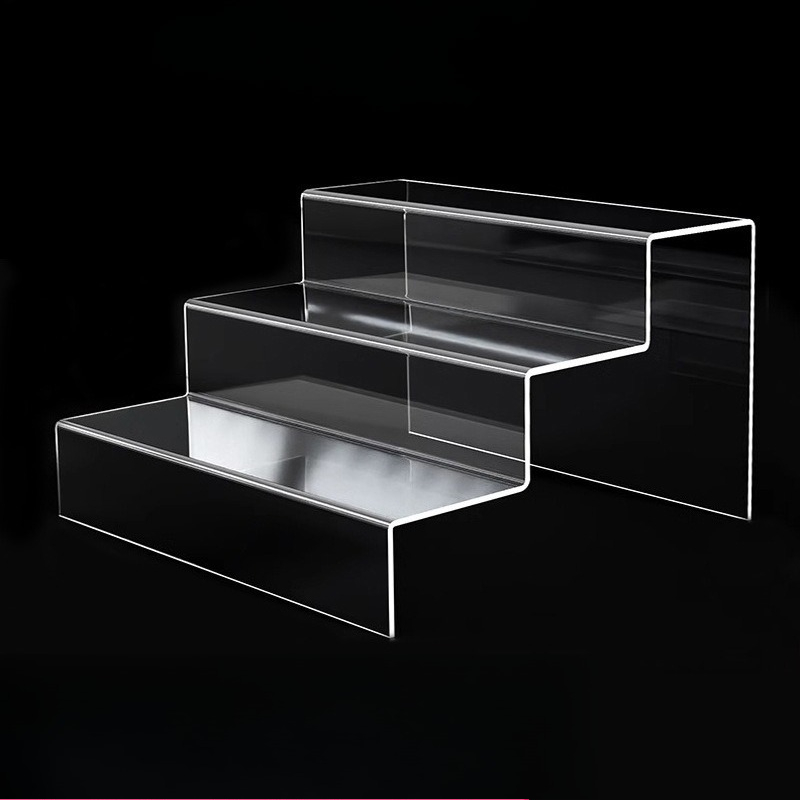 Shoe Box Display - 수제 진열대 인형 보관함 3단 사다리형