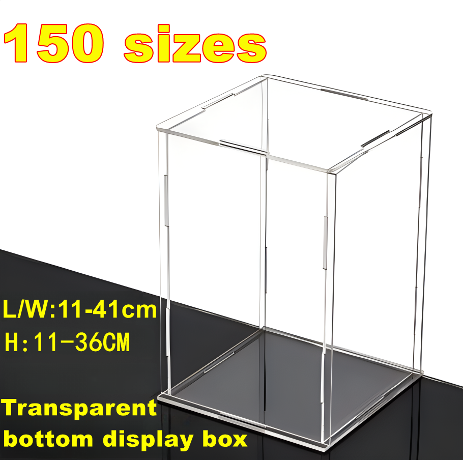Shoe Box Display - 1pc 투명 아크릴 디스플레이 박스 데스크탑
