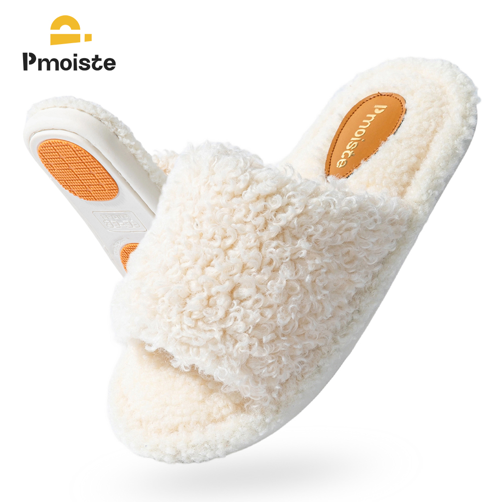 Insole Memory Foam - Pmoiste 퍼지 하우스 슬리퍼 여성용 편안하고