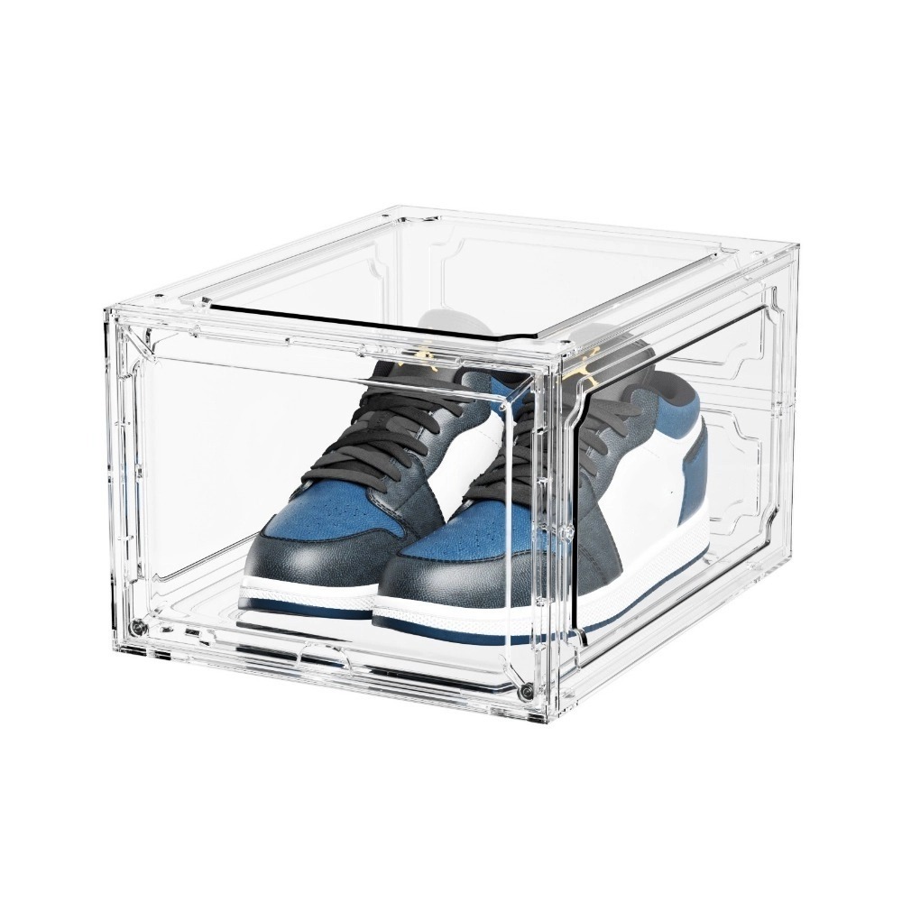 Shoe Box Display - 새로운 투명 농구화 보관함, 먼지 방지