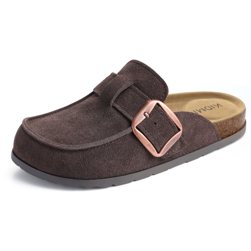 리트펀 정품 스웨이드 클로그 슬리퍼 여성용 코르크 인솔 - Insole Memory Foam 리뷰 및 가격