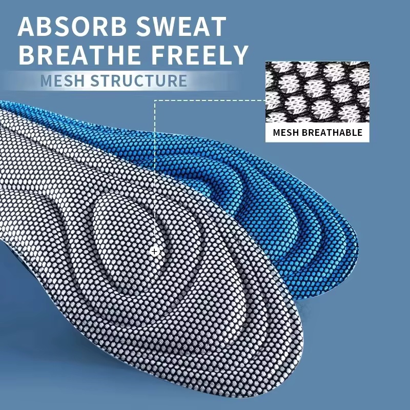 4 PCS 스포츠 마사지 깔창 신발용 메모리 폼 깔창  - Insole Memory Foam 리뷰 및 가격