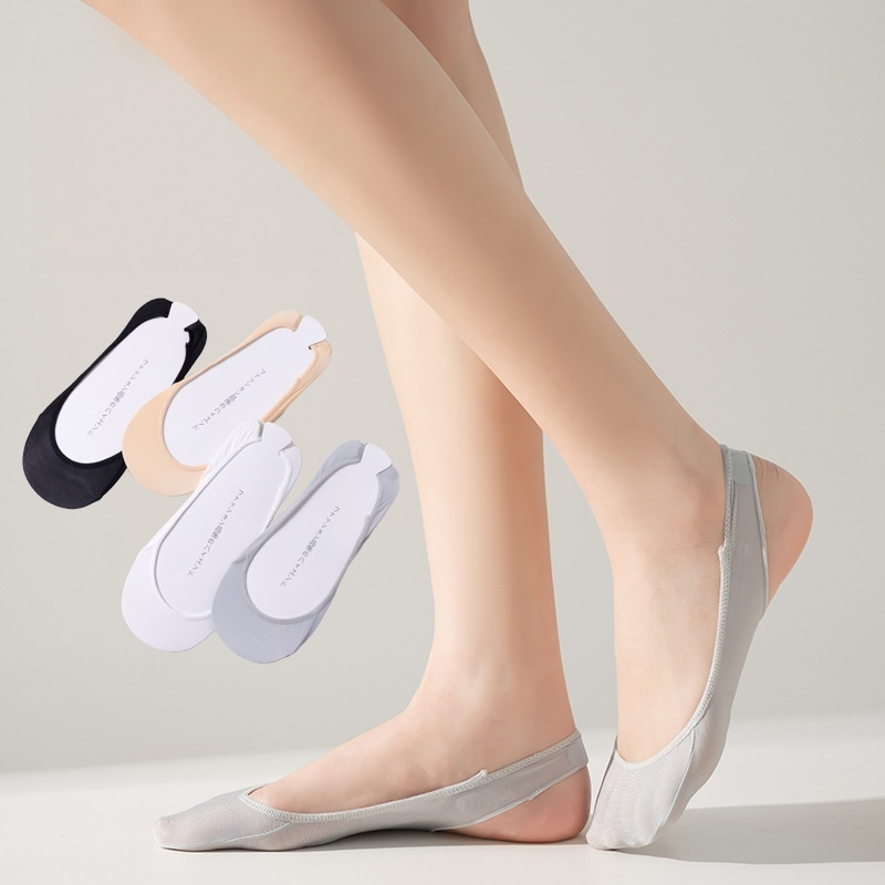 1/3/5 쌍 여성용 아이스 실크 노쇼 양말 여름 실리 - Insole Memory Foam 리뷰 및 가격