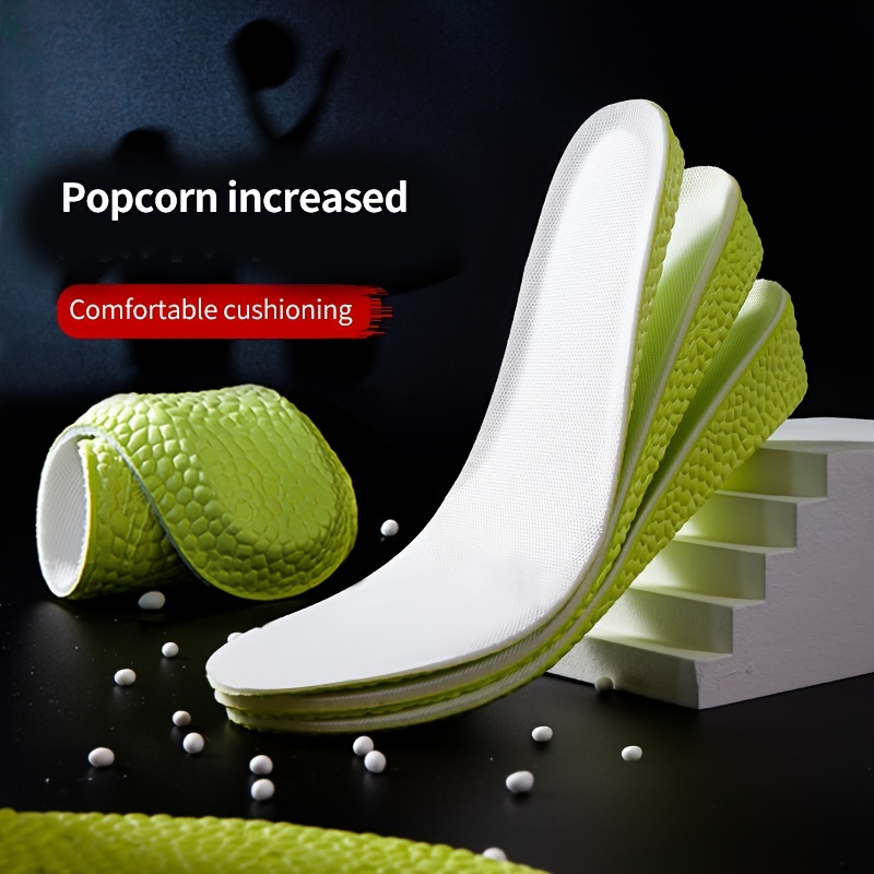 1 쌍 보이지 않는 증가 깔창 녹색 메모리 폼 깔창,  - Insole Memory Foam 리뷰 및 가격